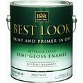 Worldwide Sourcing Best Look Latex Semi-Gloss Paint And Primer In One EnamelInterior Wall Paint HW38W0726-16